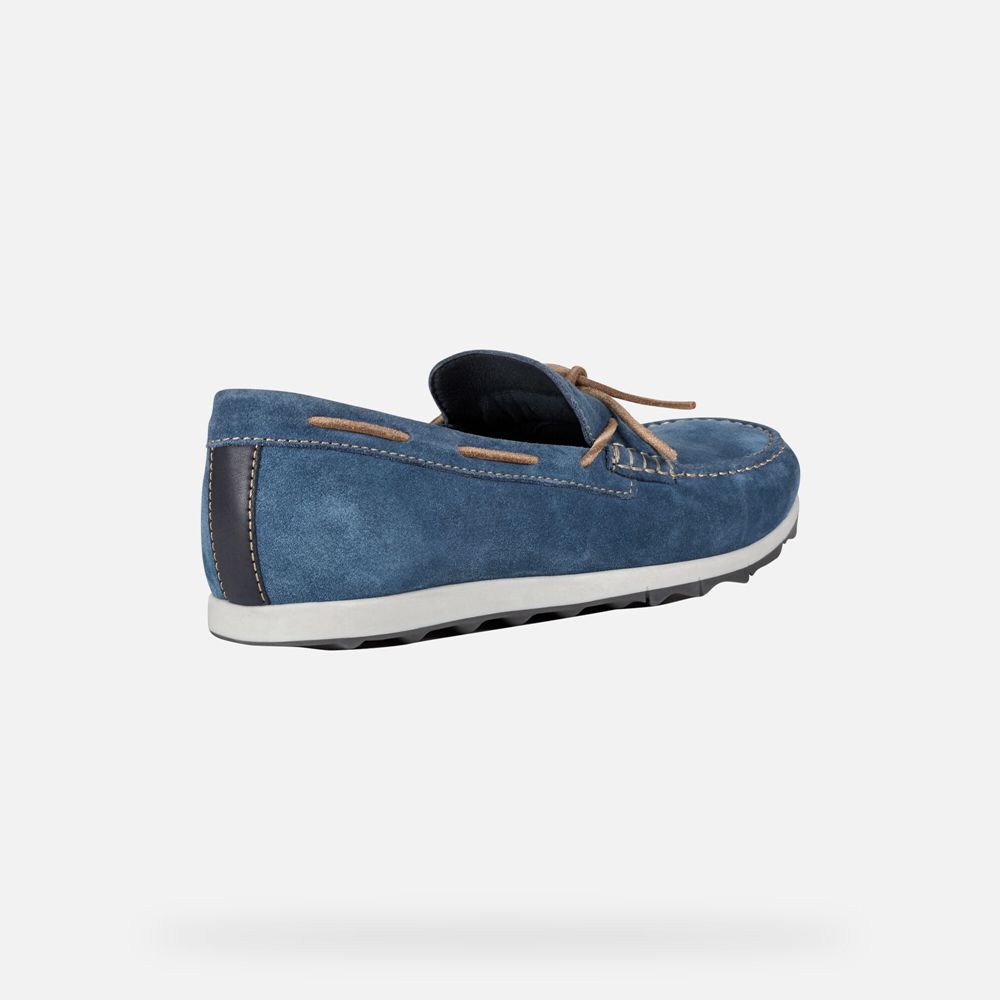 Mocassin Geox Calarossa - Bleu - Homme 854721-WEM